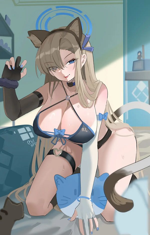 Ảnh gái xinh anime mặc bikini nóng bỏng được yêu thích thời gian gần đây