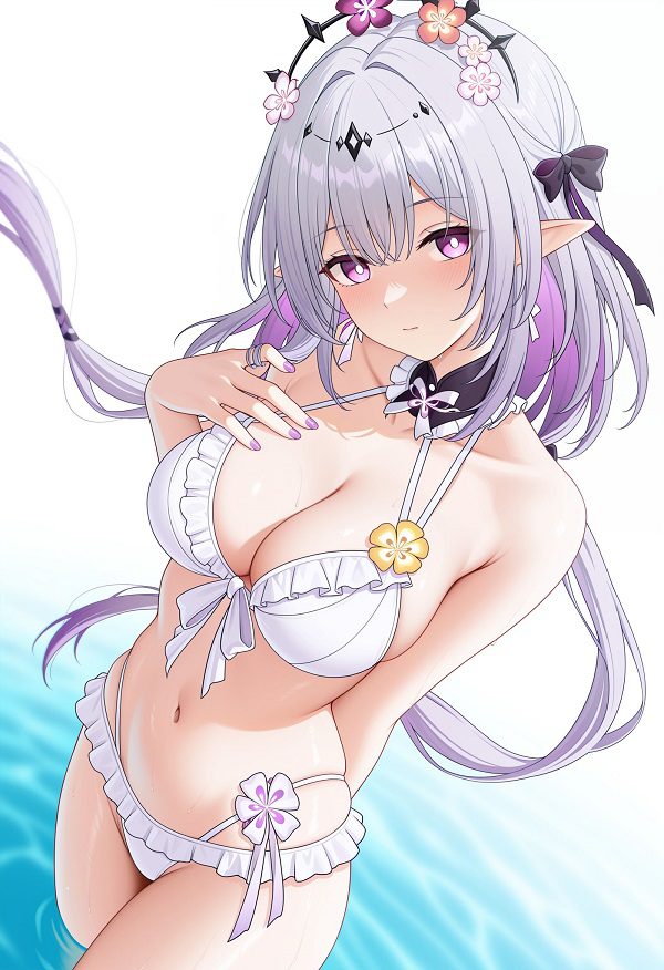 Cô nàng anime với body nóng bỏng và ánh mắt mê hoặc