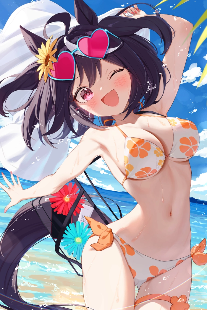 Ảnh anime bikini sexy mùa hè đầy cuốn hút