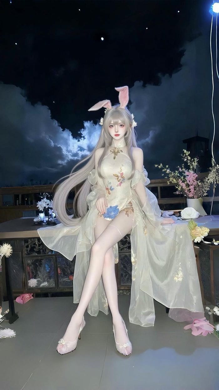 Ảnh cosplay Thư Ký váy ngắn gợi cảm