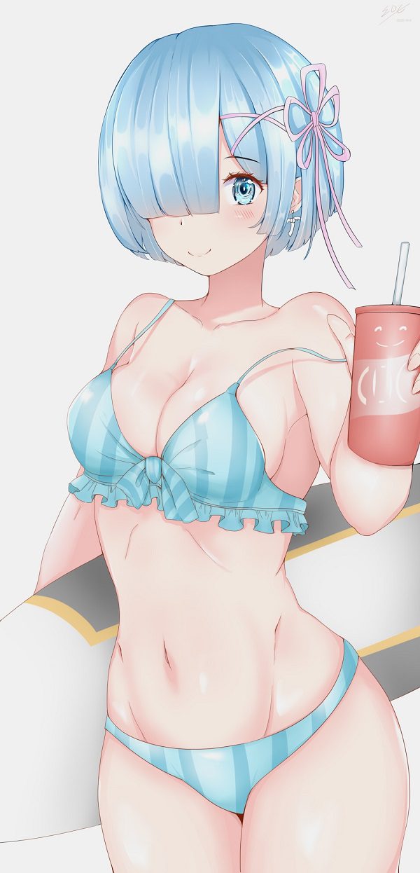 Ảnh anime bikini sexy mùa hè đầy cuốn hút