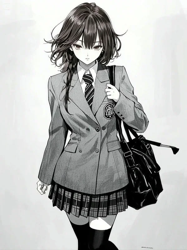 Ảnh Anime Girl Lạnh Lùng Ngầu Kiêu Hãnh Và Thần Thái