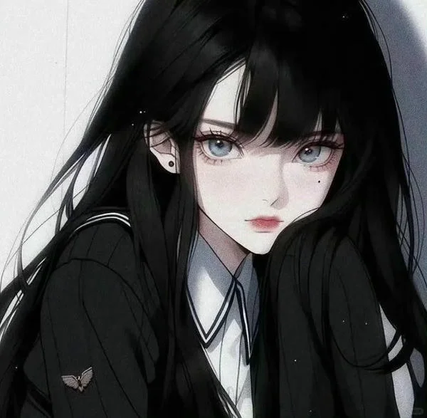 Ảnh anime nữ buồn ngầu lạnh lùng cô đơn tâm trạng đáng yêu