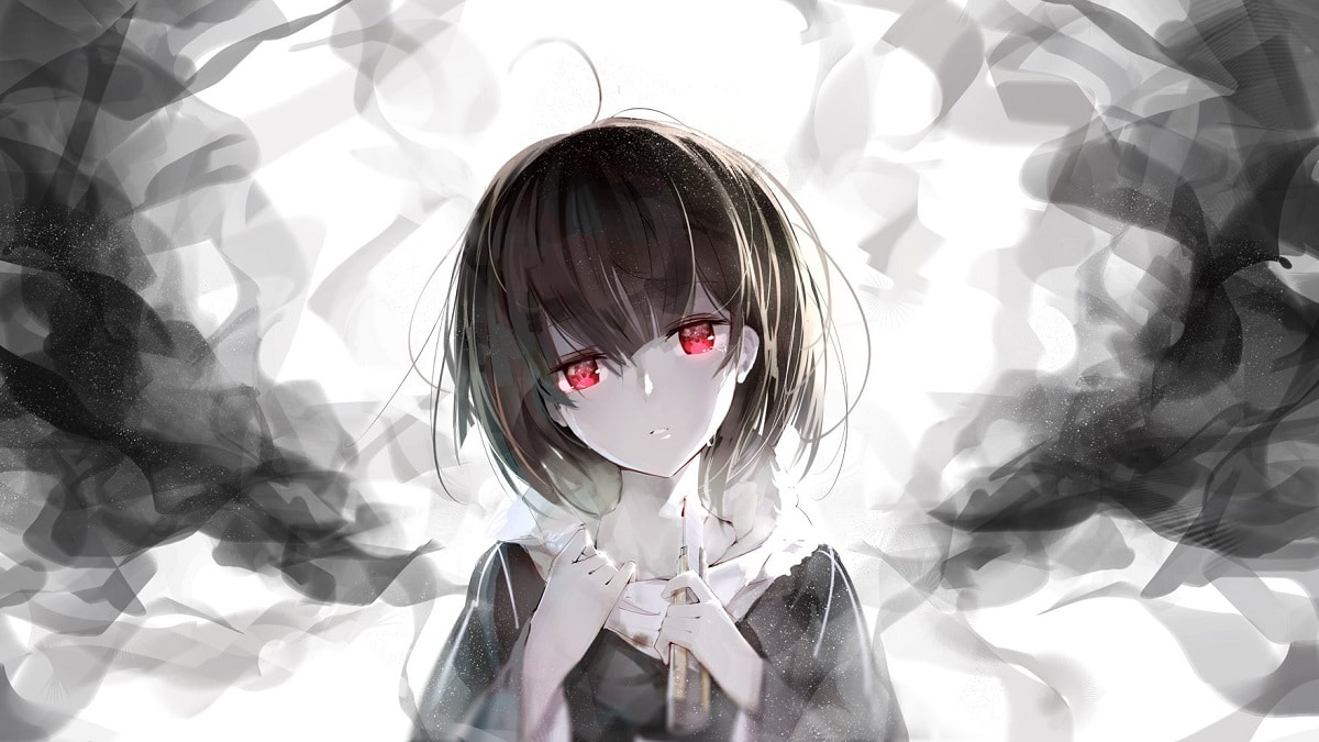 Ảnh anime girl lạnh lùng vô cảm, ngầu đẹp nhất