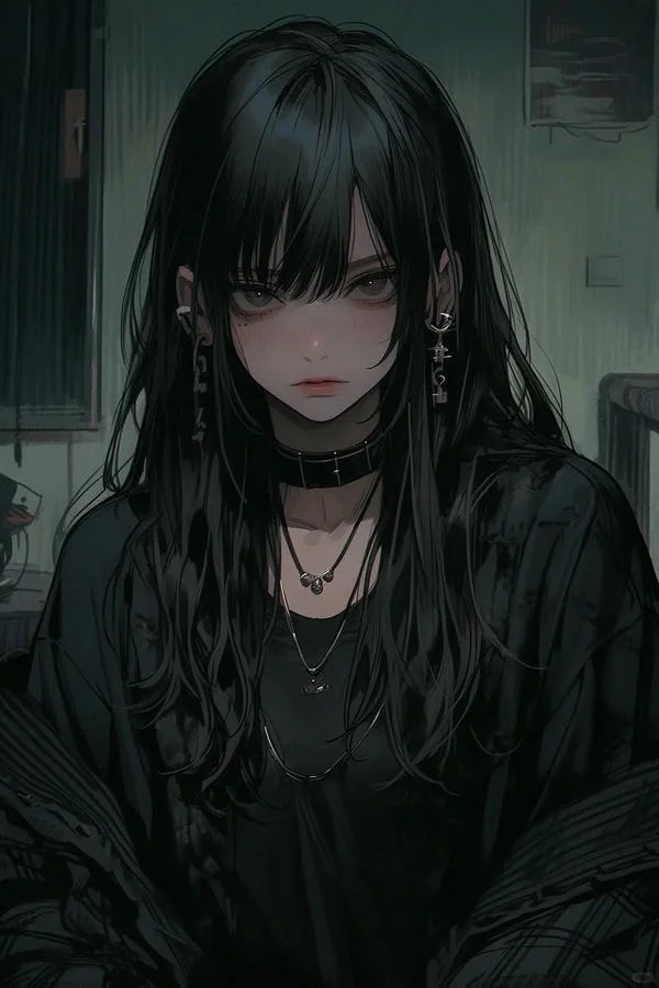 Ảnh girl lạnh lùng đen trắng đẹp nhất