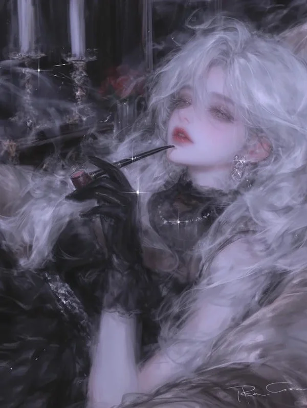 Ảnh anime girl lạnh lùng vô cảm như sương đầu đông