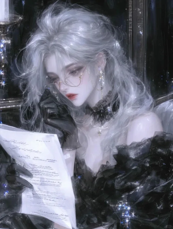 Ảnh anime girl lạnh lùng vô cảm cực cuốn hút