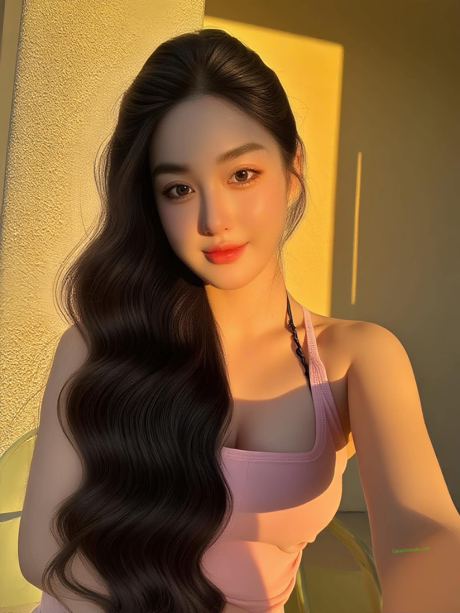 Gái xinh đúng chuẩn mạng xã hội