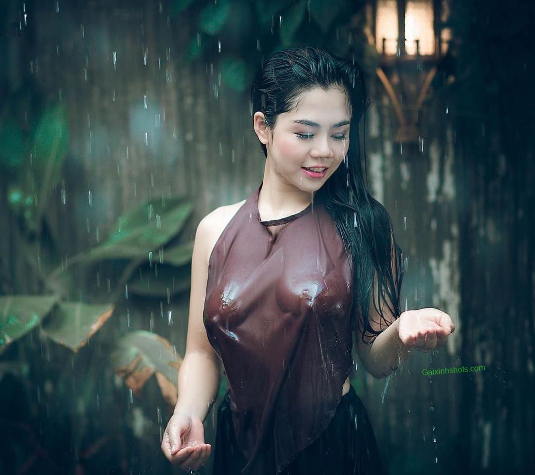 Ảnh Gái Xinh Show Vú Bỏng Mắt Không Che